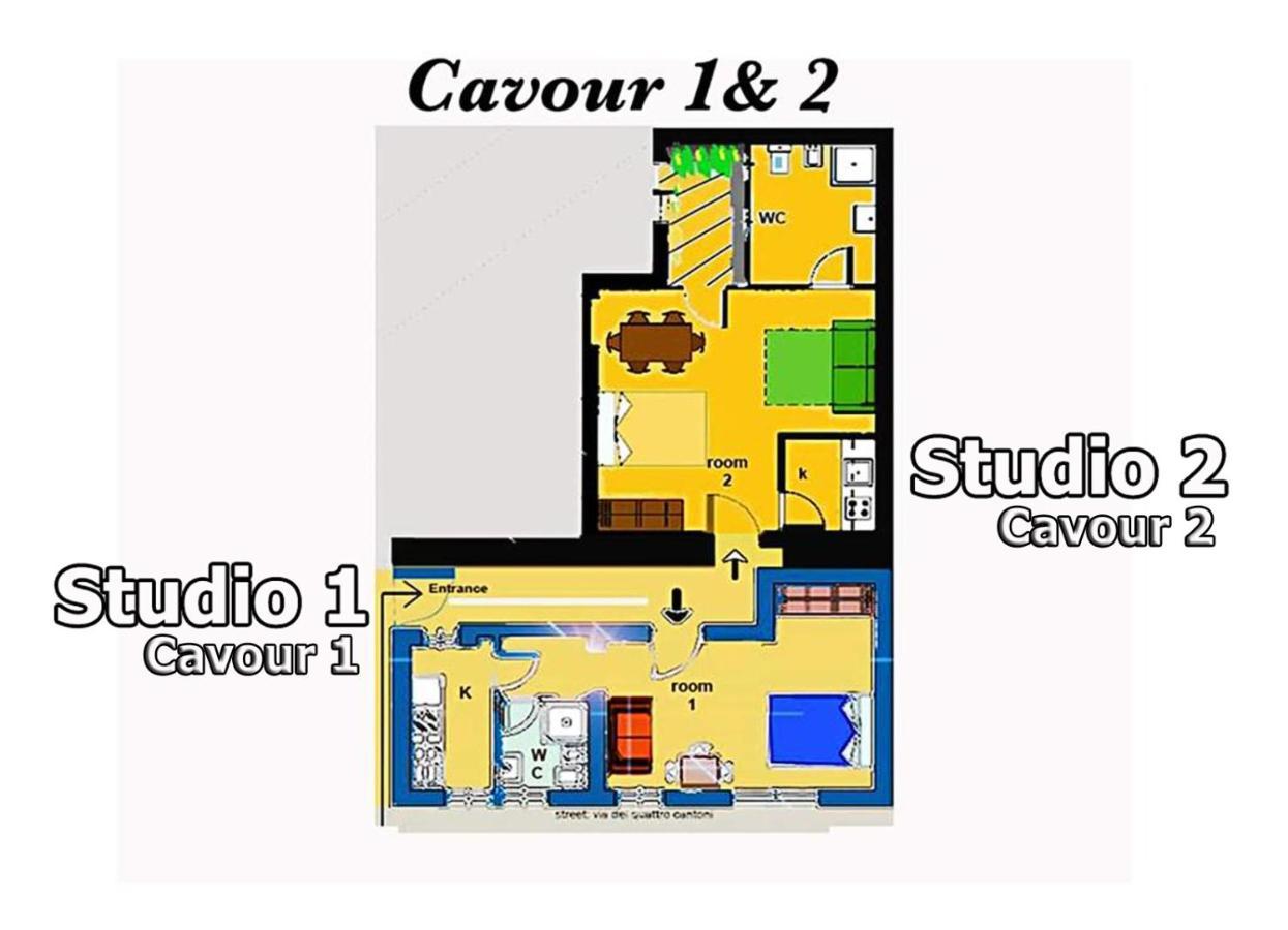 Cavour 1&2 Lägenhet Rom Exteriör bild